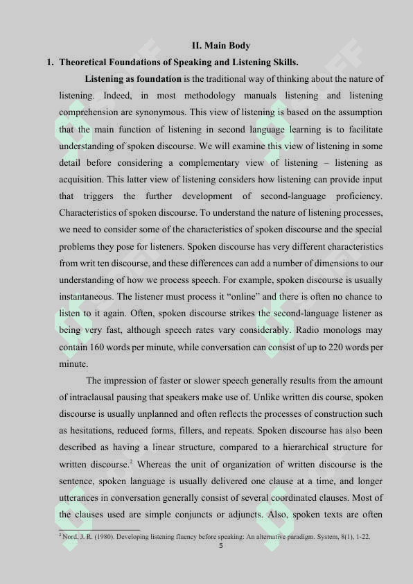 Improving speaking and listening skills with Interactive activities 5