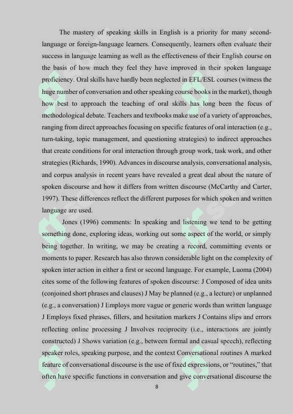 Improving speaking and listening skills with Interactive activities 8