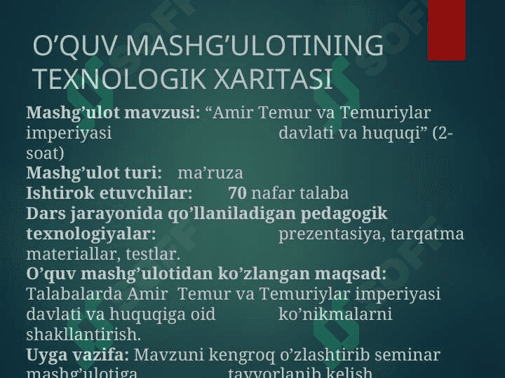 Amir Temur Va Temuriylar Imperiyasi Davlati Va Huquqi 2