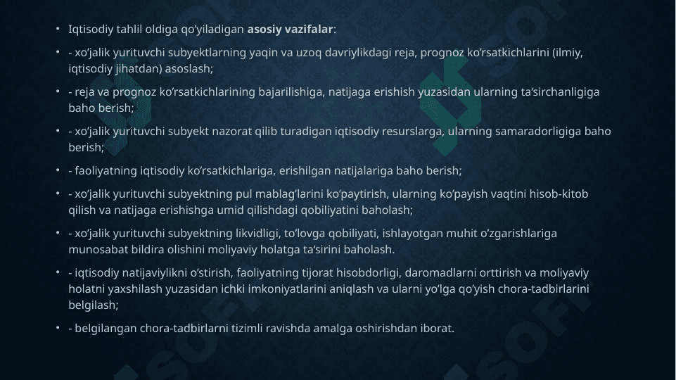 Iqtisodiy tahlilning asosiy tamoyillari 4