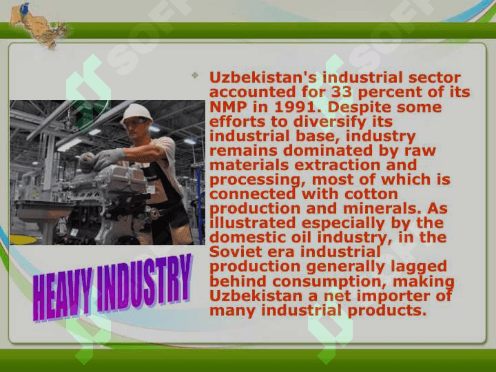 INDUSTRY AND AGRICULTURE OF UZBEKISTAN 2