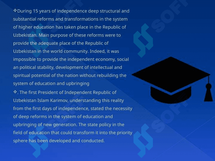 Education system in the Republic of Uzbekistan 3