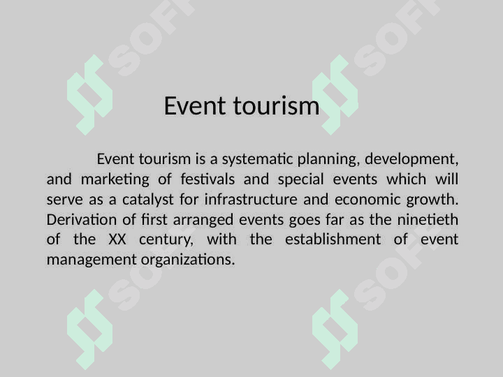 The role of festivals in tourism industryThe role of festivals in tourism industry 5