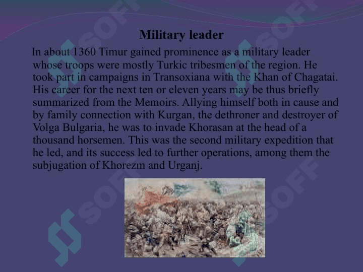 The Timurid’s dynasty 8