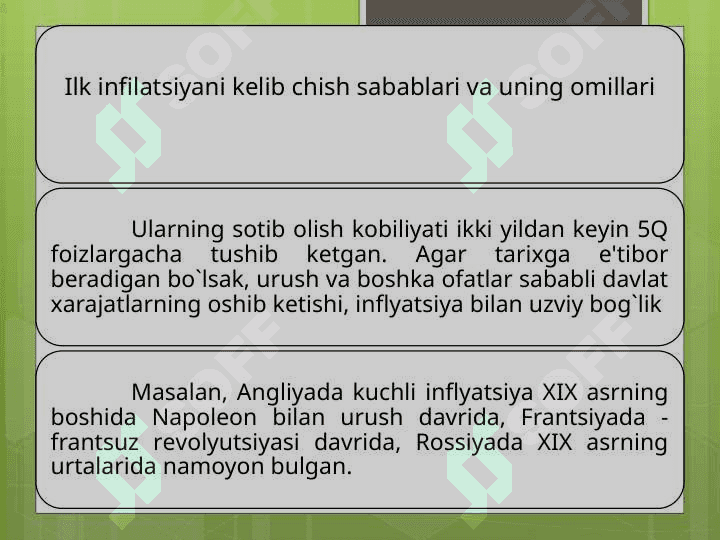 INFLATSIYA TURLARI 5