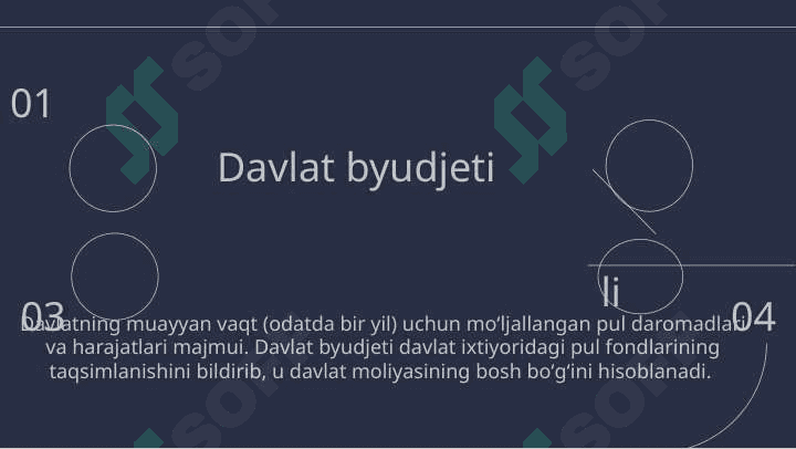 O`zbekiston Davlat Byudjeti 3