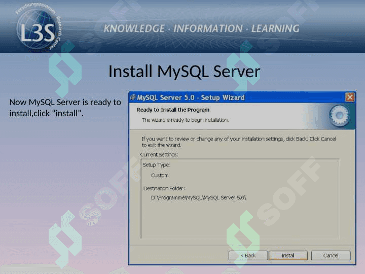 mysqlni o'rnatish 7