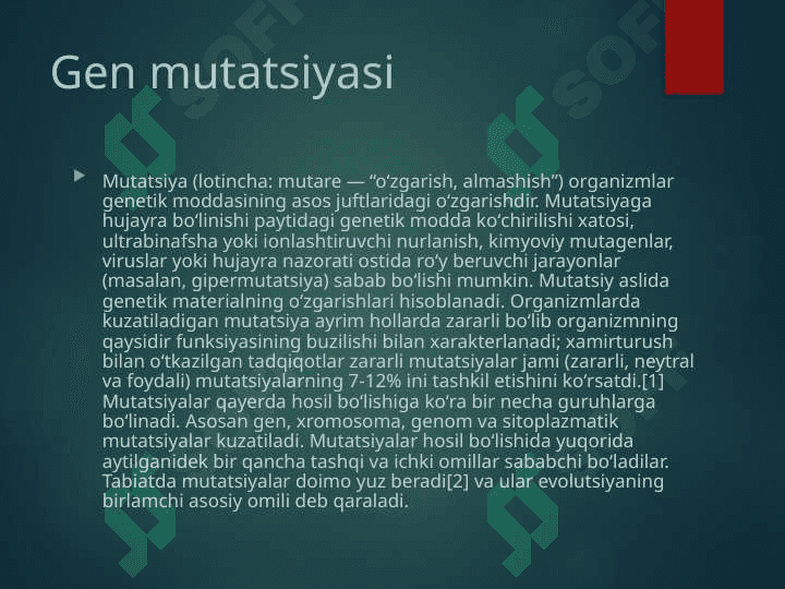 gen genom va xromosoma 2