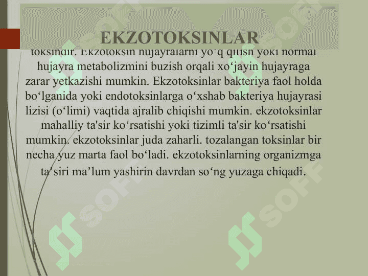 Tabiiy toksikantlar va ifloslantiruvchi moddalar 5