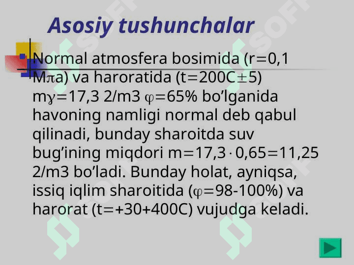 Dielektrik materiallarning namlanishi 3