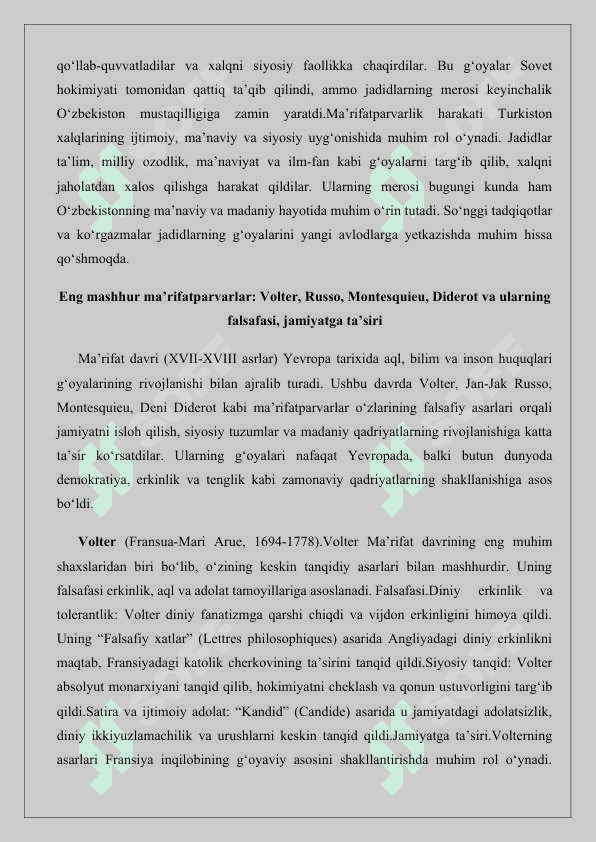XVIII asr frantsuz ma’rifatparvarlari 25 8