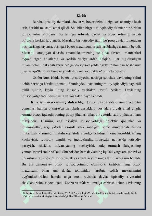Bozor muvozanati va muvozanat narx narxlar 3