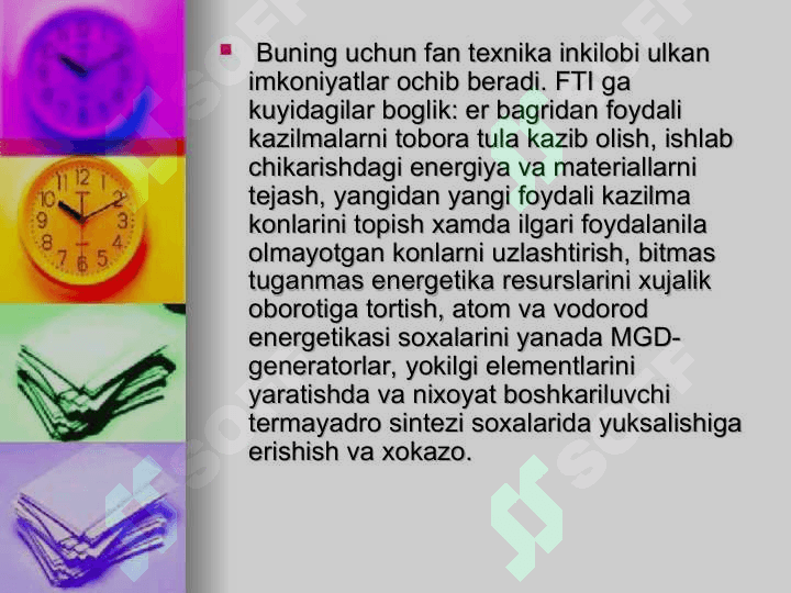 ENERGIYA VA XOM-ASHYO MUAMMOLARI YANGICHA YONDASHUV 4