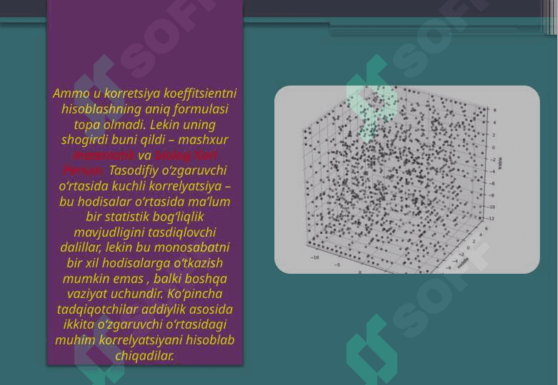 Korrelyatsiya funksiyasi haqida 2