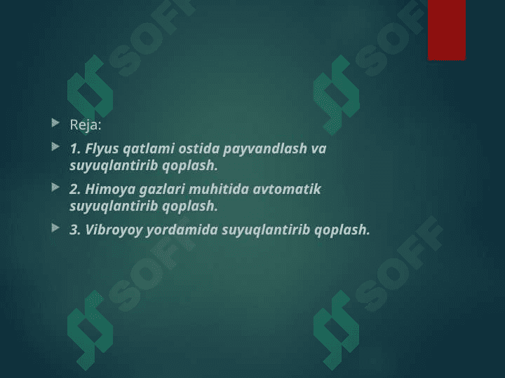Payvandlashning zamonaviy texnologiyalari 2