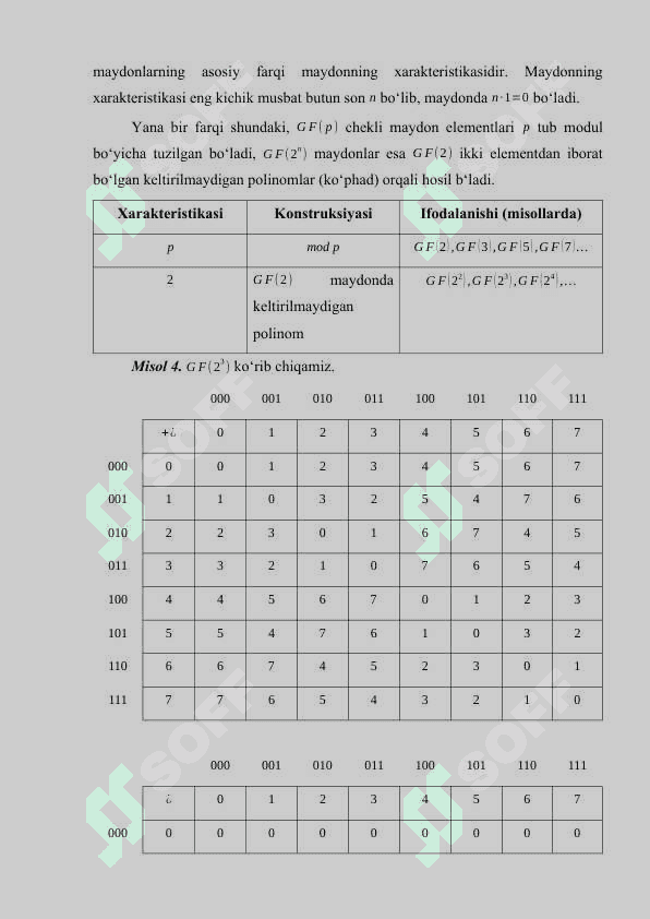 Kriptografiyaning matematik asoslari 5