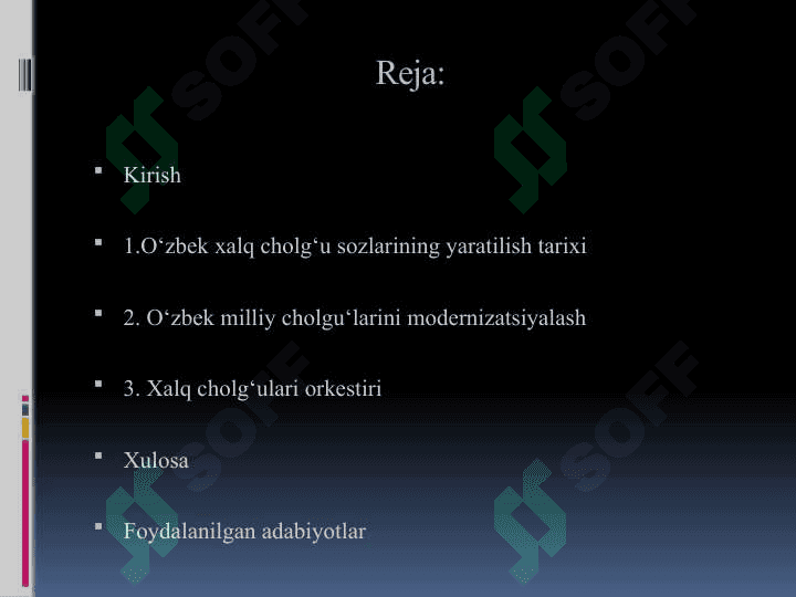 Modernizatsiyalashtirilgan cholg‘ular va ularning tasnifi 2
