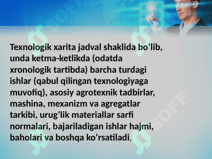 Eskiz. Shablon. texnologik xarita haqida tushuncha 4