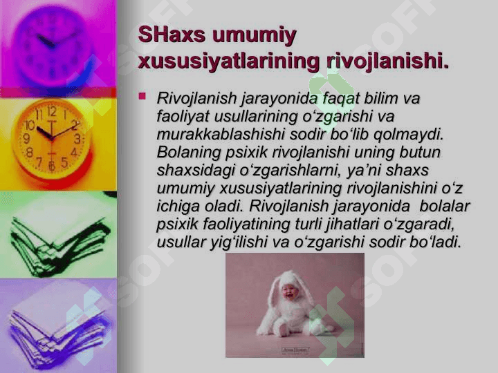 Psixik rivojlanish va ta’lim 4