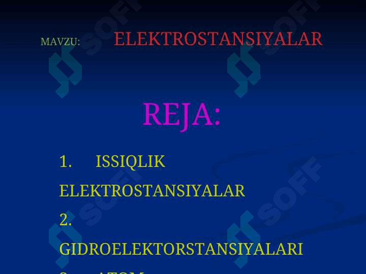 O`TILGAN MAVZULARNI MUSTAXKAMLASH UCHUN SAVOLAR 4