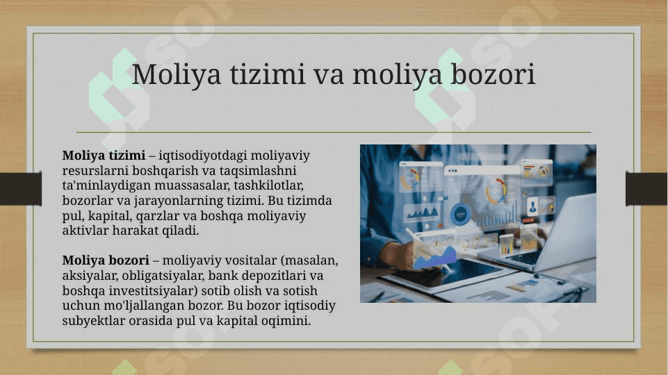 Moliya bozorlarining iqtisodiyоtdagi o’rni va vazifalari 4