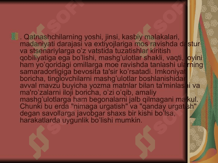 Ijtimoiy psixologik treningni tashkil etish 3