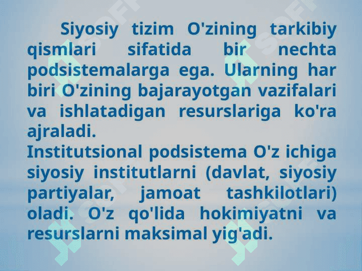 Siyosiy tizim 4