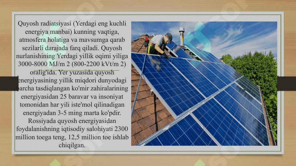 Qayta tiklanadigan energetik resurslar va noan’anaviy energiya manbaalari 3