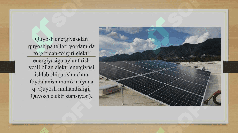Qayta tiklanadigan energetik resurslar va noan’anaviy energiya manbaalari 4