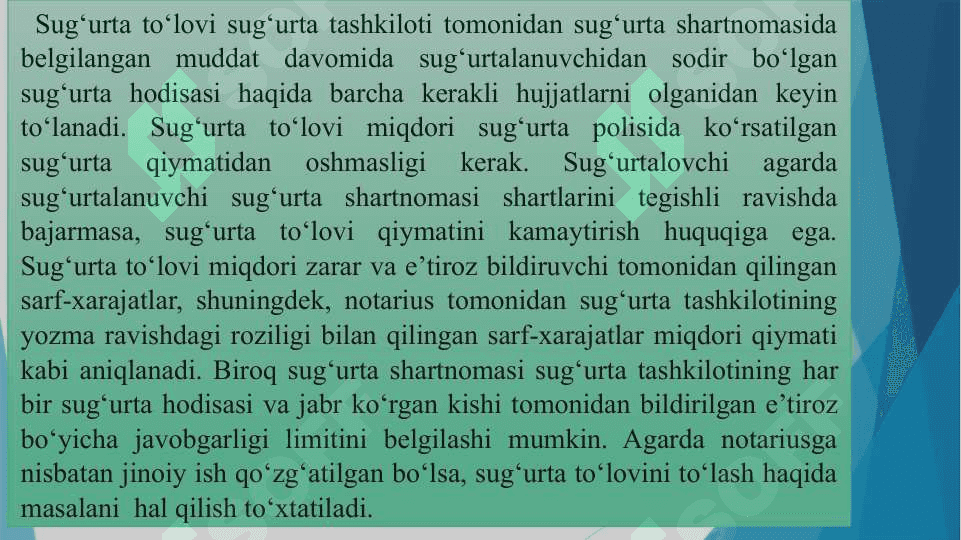 Kasbiy javobgarlik sug‘urtasi 8