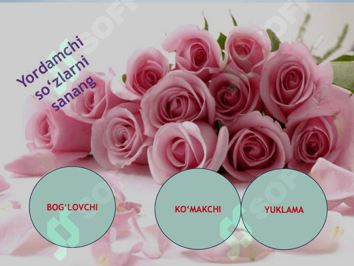 YORDAMCHI SO’ZLAR 3