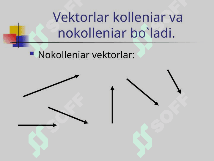 Vektor haqida tushuncha 4