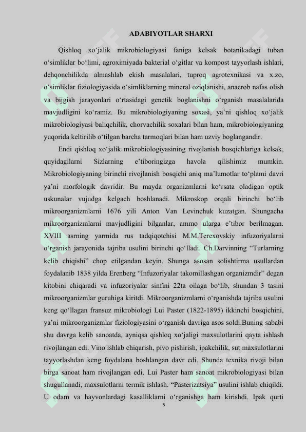 Zamburugʻlar tartibining tarqalishi va sistematikasi 5