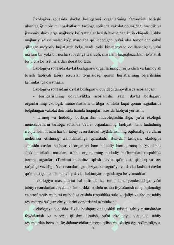 Ekologik ekspertiza turlari 7