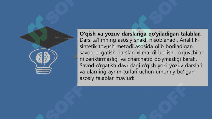 Savod o‘rgatish davrida o‘qish va yozuv darslari 3