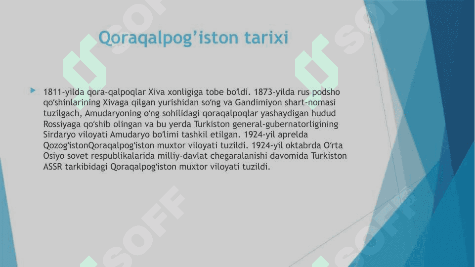 Qoraqalpog'iston RESPUBLIKASI 4