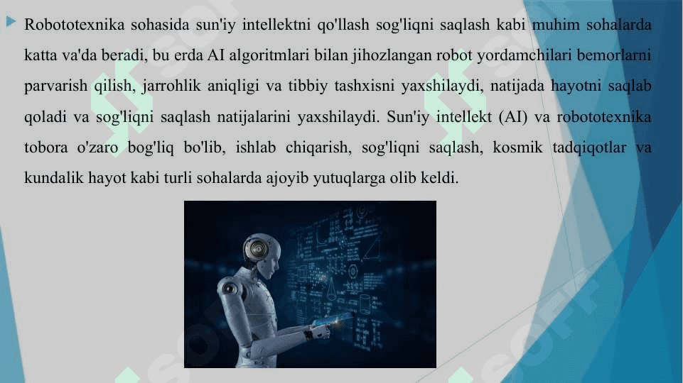 SUN'IY INTELLEKTDA ROBOTOTEXNIKA. 6