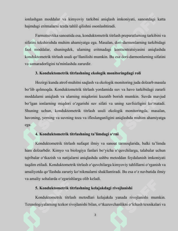Konduktometrik titrlash 3