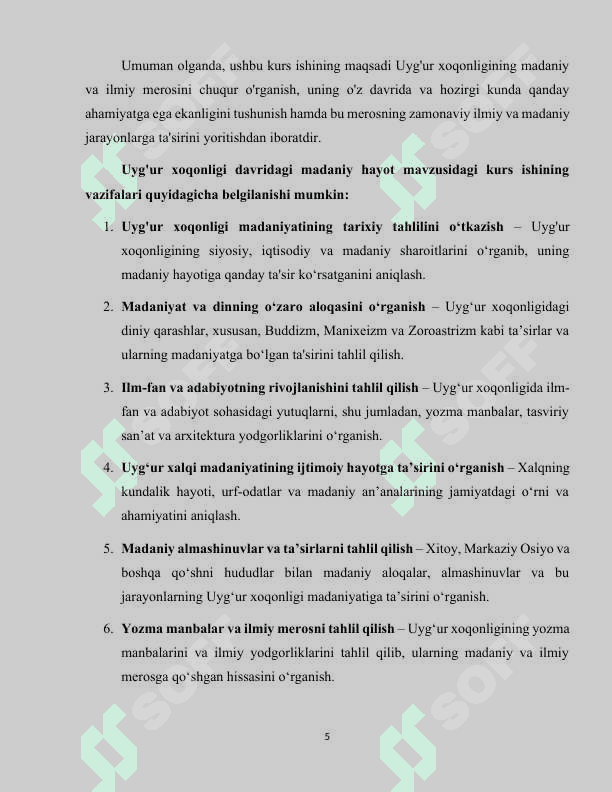 Uyg'ur xoqonligida madaniy hayot 5