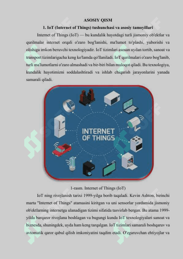 IoT tamoyillari, qo‘llanilishi 3