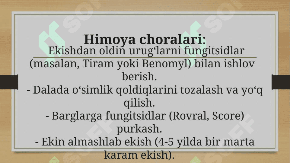 Karam kasalliklari 6