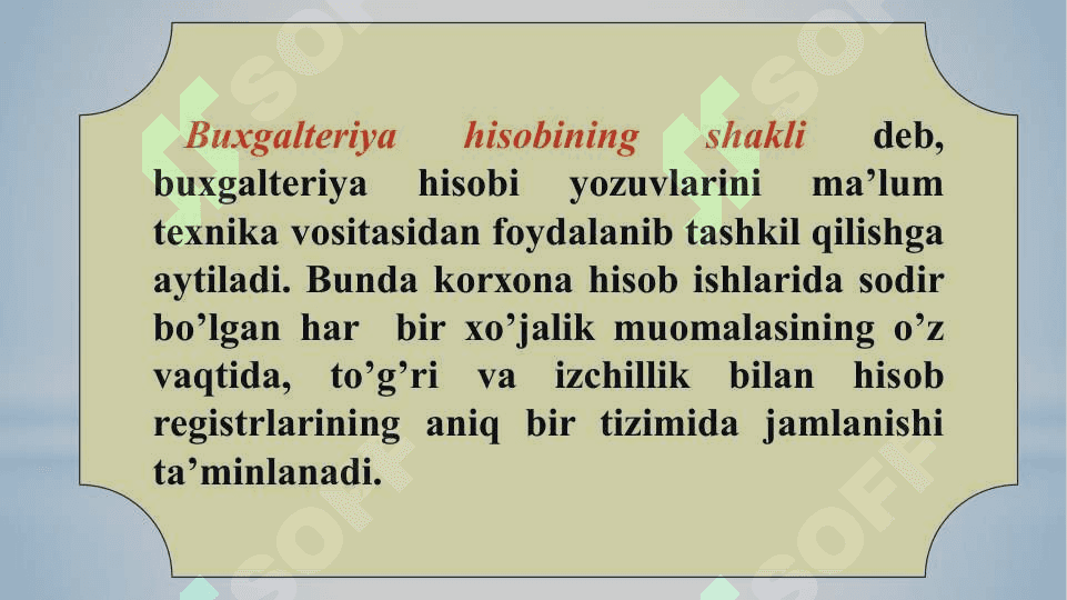 BUХGАLTЕRIYA HISОBINING SHАKLLАRI 4