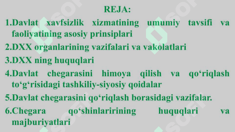 O‘zbekiston Respublikasi Davlat xavfsizlik xizmati 2