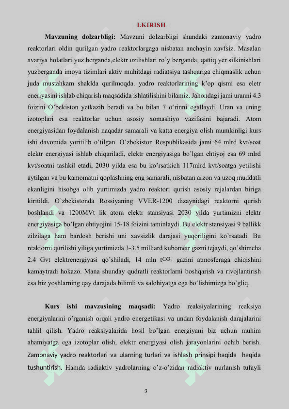 Zamonaviy yadro reaktorlari va ularning turlari 3