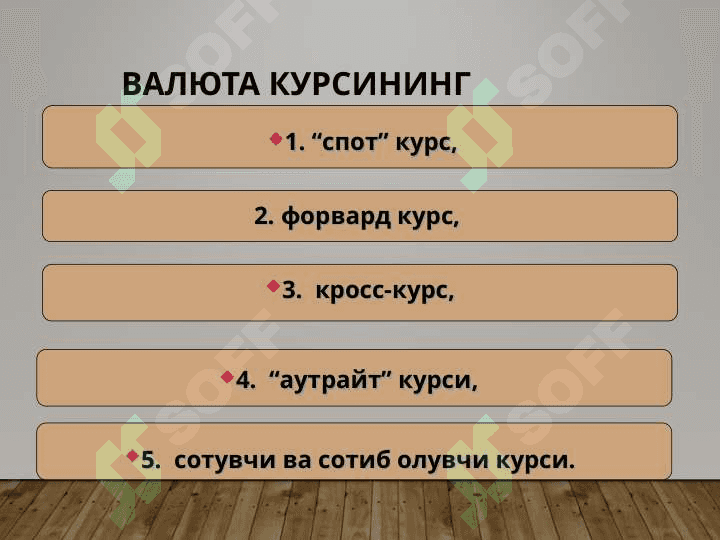 Халқаро валюта тизими ва сиёсати 3