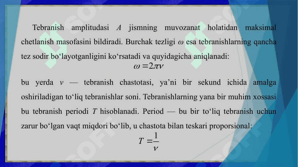 Tebranishlar va toʻlqinlar 4