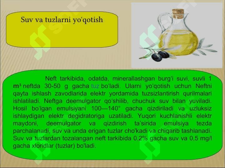 Neftning paydo bo’lishi 8