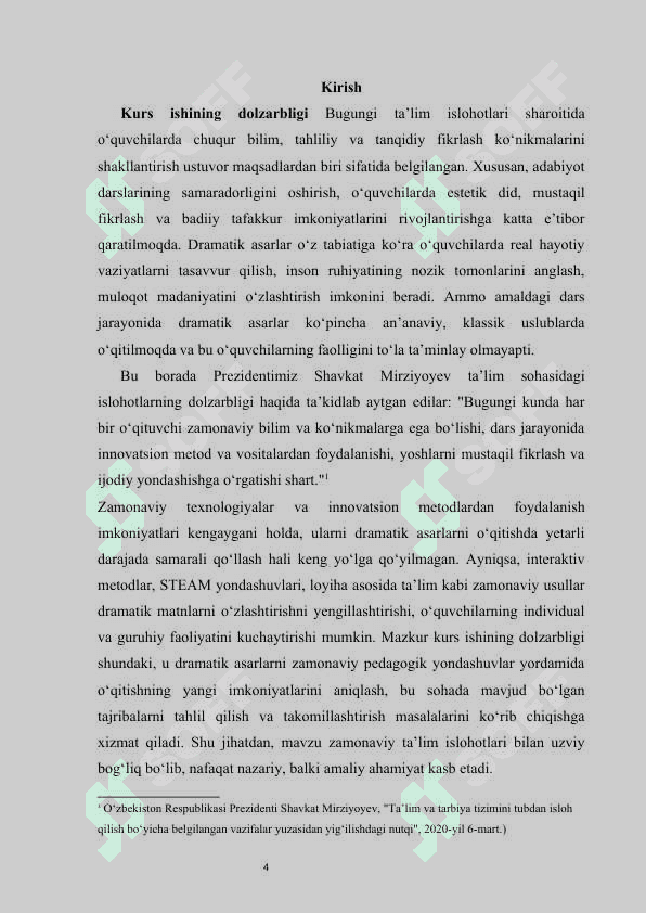 Dramatik asarlarni innovatsion va zamonaviy metodlar bilan o‘qitish 4