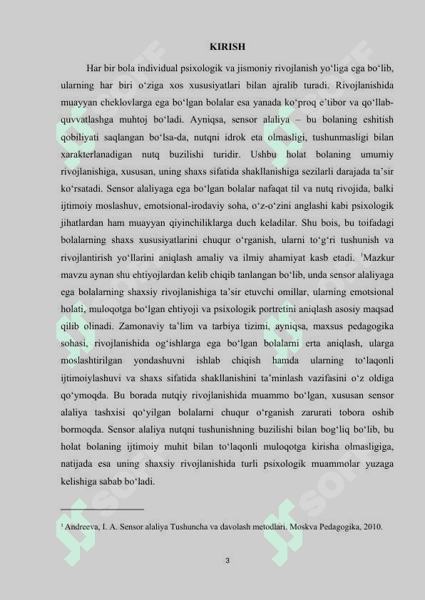 "Sensor alaliyaga ega bolalarning shaxs xususiyatlari" 3