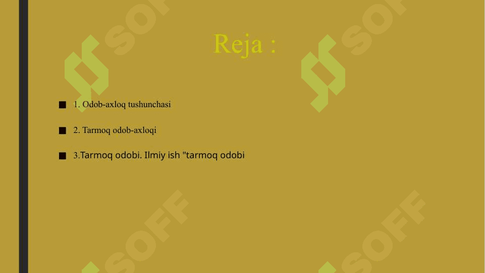 TARMOQ ODOB-AXLOQI. 2